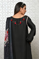 Picture of Palawan Black Raw Silk