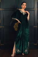 Picture of Daniya - Emerald Jewel Toned Kaftan