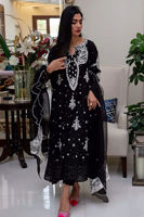 Picture of Black Sheesh Kalidar