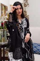 Picture of Black Sheesh Kalidar