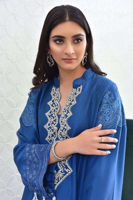 Picture of Seychelles Blue Raw Silk