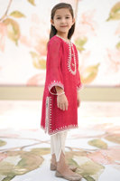 Picture of Salina - Cherry - Shirt, Pants/Shalwar