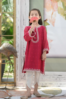 Picture of Salina - Cherry - Shirt, Pants/Shalwar
